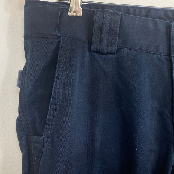 5.11 Tactical Series Navy Blue Cargo Pants Womens Size 12 34/30 Utility Work - Picture 3 of 16